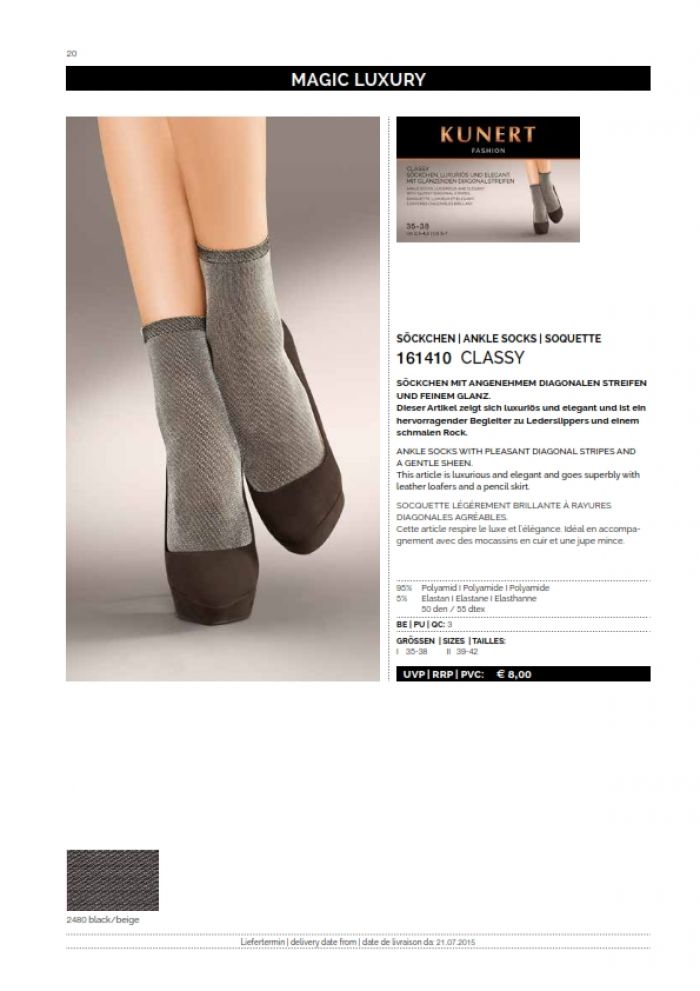 Kunert Kunert-fw1516-

20  FW1516 | Pantyhose Library